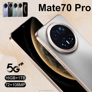 Hot bán Mate 70 Pro Original 16GB + 1TB 72mp + 108mp LED hiển thị mặt mở khóa đầy đủ <span class=keywords><strong>Android</strong></span> điện thoại di động với LTE di động - Product Image 3