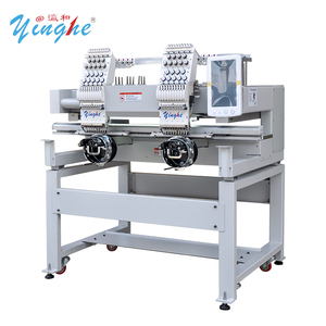 เครื่องปักคอมพิวเตอร์คุณภาพสูง Yinghe 902 <span class=keywords><strong>หัว</strong></span>คู่ 9 <span class=keywords><strong>เข็ม</strong></span> ขนาด 400*500 มม. สำหรับร้านตัดเย็บและโรงงานผลิตเสื้อผ้า - Product Image 1