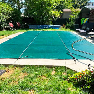La malla dura de polipropileno verde personalizable puede ensamblar fácilmente la cubierta de seguridad de la <span class=keywords><strong>piscina</strong></span> de invierno subterránea al aire libre - Product Image 6