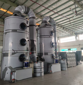 Sistema de limpieza de gases de escape, torre de pulverización de laboratorio, depuradores de gases residuales para purificación de HCL/H2S/SOX/<span class=keywords><strong>NOX</strong></span>/NH3/cloro/VOCs/polvo - Product Image 4