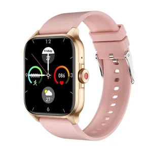 Hot-bán giá thấp qx15 của phụ nữ Smartwatch với IP67 lớp Silicone New Blue tooth Giao tiếp đồng Hồ trợ lý giọng nói - Product Image 4