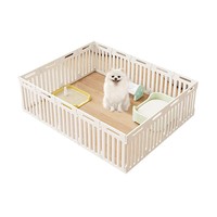 Barrière de séparation intérieure en plastique pour chiens et lapins de petite taille, 50 cm de haut, universelle quatre saisons, produits pour animaux de compagnie