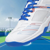 Nouveauté Chaussures de badminton pour hommes Faible MOQ Chaussures de sport décontractées pour femmes Chaussures de sport de tennis à absorption des chocs Mode