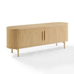 <span class=keywords><strong>Meuble</strong></span> <span class=keywords><strong>TV</strong></span> et support pour tourne-disque Ambrose Tambour avec rangement pour disques vinyles - Product Image 3
