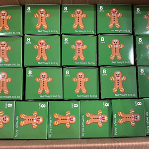 กระป๋องพลาสติกพิมพ์ลายเอง ขนาด 100 มล. สำหรับบรรจุขนม-ใช้สำหรับสลัด น้ำตาล ลูกอม คุกกี้ ช็อกโกแลต อาหารเด็ก - Product Image 6