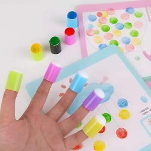 Set di Daubers in spugna per pittura a dito rosa da 40 confezioni da parete da giardino per il disegno artigianale di arte, creazione di gesso - Product Image 3