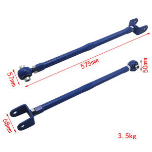 Bras de commande de carrossage arrière réglable pour BMW Série 3 E36 E46 Z4 en alliage d'aluminium bleu - Product Image 2