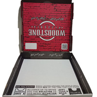 Cajas de Pizza Grandes de Cartón Corrugado Ecológico Personalizadas SP2708 para Comida Rápida, Catering y Comida para Llevar