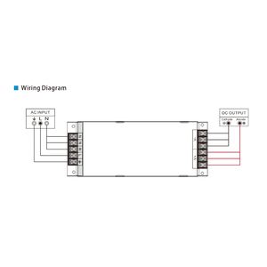 ไฟ LED ติดเพดานในร่มแบบมีสวิตช์ทำจากอลูมิเนียมอุปกรณ์จ่ายไฟแบบบาง12V 24V 100W 400W CE AC-DC ประสิทธิภาพสูง - Product Image 5