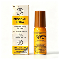 Procomil 15ml Spray Retardant Huile Sexuelle à Base de Plantes pour Hommes, Prolonge la Performance, Retarde l'Éjaculation, Spray de Synchronisation Masculin