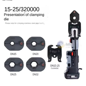 <span class=keywords><strong>Pince</strong></span> <span class=keywords><strong>hydraulique</strong></span> de charge 18V/2.5Ah <span class=keywords><strong>pince</strong></span> <span class=keywords><strong>à</strong></span> <span class=keywords><strong>sertir</strong></span> électrique outils de <span class=keywords><strong>câble</strong></span> d'alimentation de sertissage en cuivre et en aluminium 60KN réinitialisation automatique - Product Image 4
