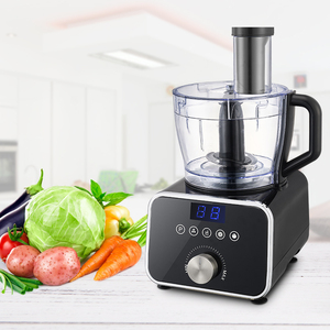 Procesador de Alimentos de Alta Gama con Pantalla LED Azul, Licuadora para Uso en la Cocina y el Hogar - Product Image 3