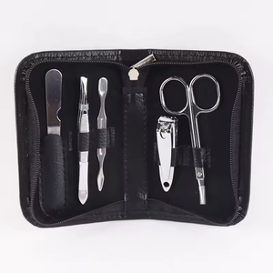 Set tagliaunghie 5 pezzi per manicure a casa per uomo e donna kit professionale per unghie - Product Image 3