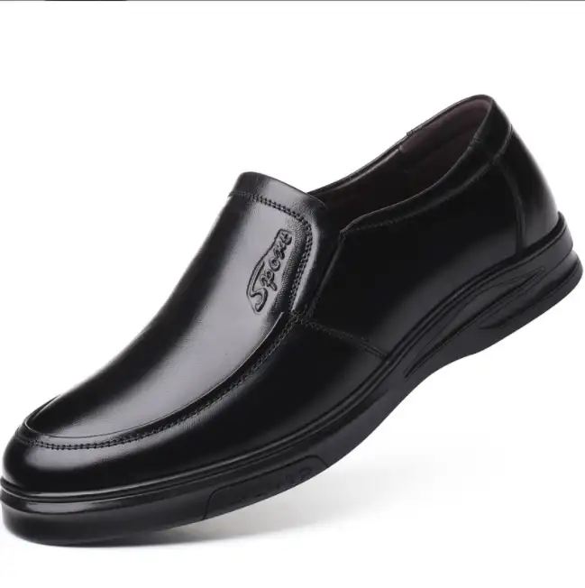 Cy30729a sapatos masculinos de alta qualidade, calçados de couro novo design para homens