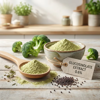 Pasokan Pabrik Glukosinolat Makanan 0.6% 0.3% Bubuk Ekstrak Herbal |   Ekstrak Brassica Broccoli dalam Botol/Kaleng, Umur Simpan 2 Tahun