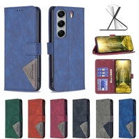 Étui de Téléphone de Luxe à Rabat Portefeuille en Cuir PU avec Support Béquille pour Tecno Camon 40 4G Camon40 Pro 5G