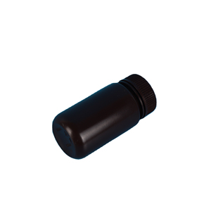 Round chemical laboratory storage bottle reagent bottle safety probe storage glass storage bottle