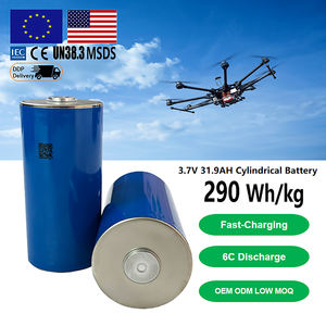 Широкое применение, быстрая доставка, высокая плотность энергии, 46950 3,7 В, 33 А/ч, 31,9 А/ч, цилиндрическая литиево-ионная аккумуляторная батарея Nmc - Product Image 1