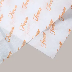 Groothandel Custom Bloemist Inpakpapier Kerstcadeau Bloem Wikkelen Zijde Verpakking Papier Met Bedrijfslogo