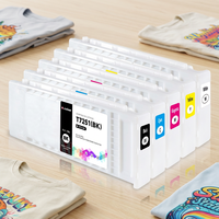 Kartrid Tinta Kompatibel Berkualitas Tinggi T7251 T7252 T7253 T7254 T725A untuk Printer F2000 F2100 F2150 F2130 Tinta DTG