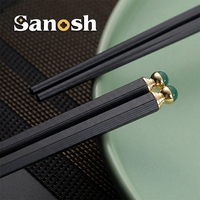 SANOSH Maßgefertigte Logo-Becher mit Faux-Jade-Einlage, Legierungs-Stäbchen, FDA-zertifiziert, Restaurantbedarf, BPA-frei