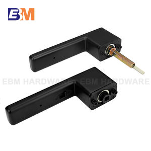 עיצוב מינימליסטי בסגנון איטלקי, דלת חדר שינה נעילה פרטיות דלת מלל ידית נעילה - Product Image 4