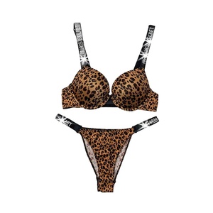 Fornitura Diretta dalla Fabbrica: Set Reggiseno Gotico in Cotone con Ferretto, Strass Lucidi e Spalline Spesse - Product Image 5