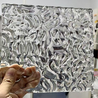 Brique de verre décorative innovante en cristal de glace pour cloisons intérieures et extérieures, matériaux de construction en cristal pour salles de bain, bloc de verre