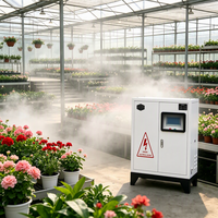 Kit de micro-brumisation haute pression pour serre, buses de brumisation en acier inoxydable, équipement d'humidification pour la plantation agricole