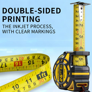 Probon Tape Measure 26Ft 8M 32Mm Dual Lock Steel Blade Automatic Return Metric - Product Image 4