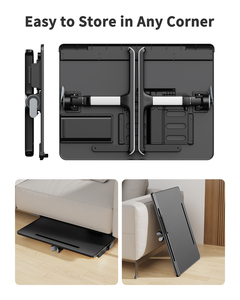 Bàn Học Cho Trẻ Em, Giường Học Có Thể Điều Chỉnh Góc Độ, Xách Tay, Giá Để Laptop Linh Hoạt, Đặt Trên Đùi, Dùng Cho Giường/Xe Hơi/Sofa Saiji - Product Image 6