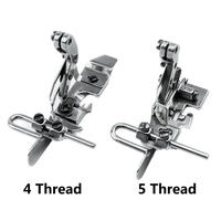 Pied presseur central pour machine à coudre industrielle surjeteuse Pegasus EX3200 EX5200 Siruba 988 JACK 798, tige haute, 4/5 fils