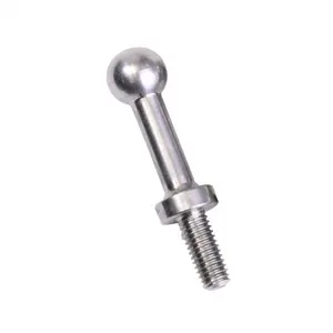 Customized stainless steel carbon steel ball head screws non standard 6mm ball head connector end stud bolts