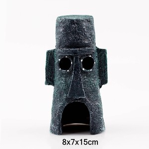 Suministros para el hogar, decoración para paisajismo, acuario, pecera, camarón, ocultar y buscar casa - Product Image 2