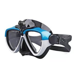 <span class=keywords><strong>Masque</strong></span> de plongée SEAM avec support caméra, <span class=keywords><strong>anti</strong></span>-buée, haute définition, large champ de vision, pour plongée libre et snorkeling, verre trempé pour myopes - Product Image 1
