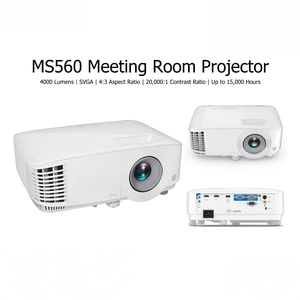 Proyector DLP MS560 SVGA de Alto Brillo para Negocios y Aulas - Product Image 3