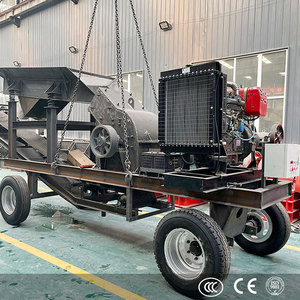 Broyeur à marteaux diesel pour le concassage du clinker avec composants de moteur et roulements pour la pierre - Product Image 5