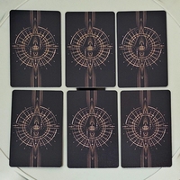 Cartes d'affirmation luxueuses au toucher doux, 350 g/m², finition mate anti-rayures, jeu de cartes personnalisées d'inspiration spirituelle, faible MOQ