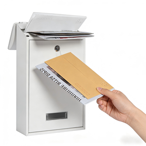 Buzón <span class=keywords><strong>de</strong></span> sugerencias <span class=keywords><strong>de</strong></span> <span class=keywords><strong>la</strong></span> marca ZKJ, origen Zhejiang, con cerradura, para montaje en pared, para quejas, informes, <span class=keywords><strong>opiniones</strong></span>, para escuelas y empresas. - Product Image 1