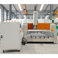 Máquina de Grabado CNC en Piedra JK-1012 de Cabezal Único para Esculturas de Mármol, Granito, Lápidas y Procesamiento de Relieves Decorativos