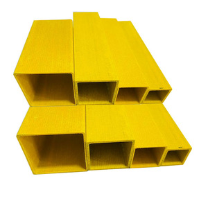 Cường Độ Cao FRP Ống Vuông Sợi Thủy Tinh Ống 100X100 Sợi Thủy Tinh Hồ Sơ 80 Ống Vuông Bánh Mì Ống Hình Đặc Biệt Ống - Product Image 1