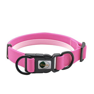 经典防水环保 PVC 狗项圈，带安全绳，适合中小型犬户外玩耍 - Product Image 5