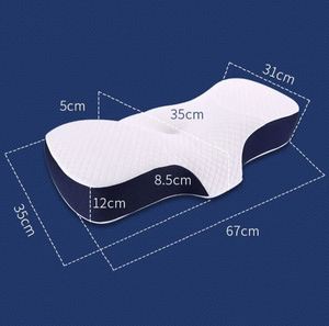 Almohada para Dormir de Lado, Boca Arriba y Boca Abajo, Almohada Cervical para Aliviar el Dolor de Cuello, Almohadas de Espuma Viscoelástica - Product Image 3
