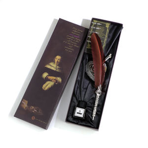 Estilo Europeu Retro Dip <span class=keywords><strong>Pen</strong></span> Estudante Britânico Dip Metal Fountain <span class=keywords><strong>Pen</strong></span> Birthday Gift set Mecânica pena caneta - Product Image 3