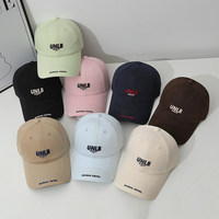 Casquette de baseball à large bord printemps-automne, nouvelle casquette polyvalente anti-UV et pare-soleil pour femme