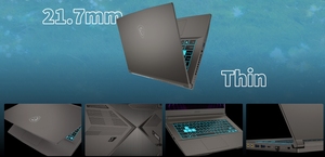 Laptop Thin 15 B12V - 12U 15.6" CPU I7 N-VIDIA Geforce RTX 4050 16GB DDR5 512GB <b>NVMe</b> <b>SSD</b> 144Hz FHD Gaming Msi Raider - Product Image 6