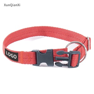 <span class=keywords><strong>Collier</strong></span> d'entraînement pour <span class=keywords><strong>chien</strong></span> en nylon réglable, doux et respirant, nouvelle arrivée 202, avec logo personnalisé pour chiens de taille moyenne - Utilisation en extérieur - Product Image 1