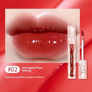 La luz transparente del agua del esmalte de labios del espejo de la luz del diamante es blanca y no es fácil de pegar a la taza del lápiz labial femenino - Product Image 6