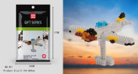 Blocs de construction en plastique de pièces, bricolage, modèle de voiture, jouets d'assemblage