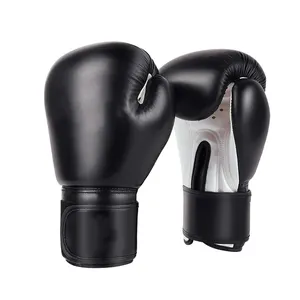 Guantoni da boxe in pelle personalizzati in pelle Pu che perforano guanti sportivi per combattere Sanda